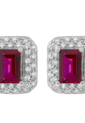 Orphelia 'Jackie' Dames 925 Sterling Zilveren Stud Oorbellen - Zilver ZO-7237/RU