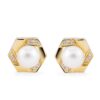 Orphelia 'Aliva' Dames 925 Sterling Zilveren Stud Oorbellen - Goud ZO-7469/G