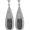 Orphelia Vrouwen 925 Sterling Zilveren Hangende Oorbellen - Zilver ZO-5176