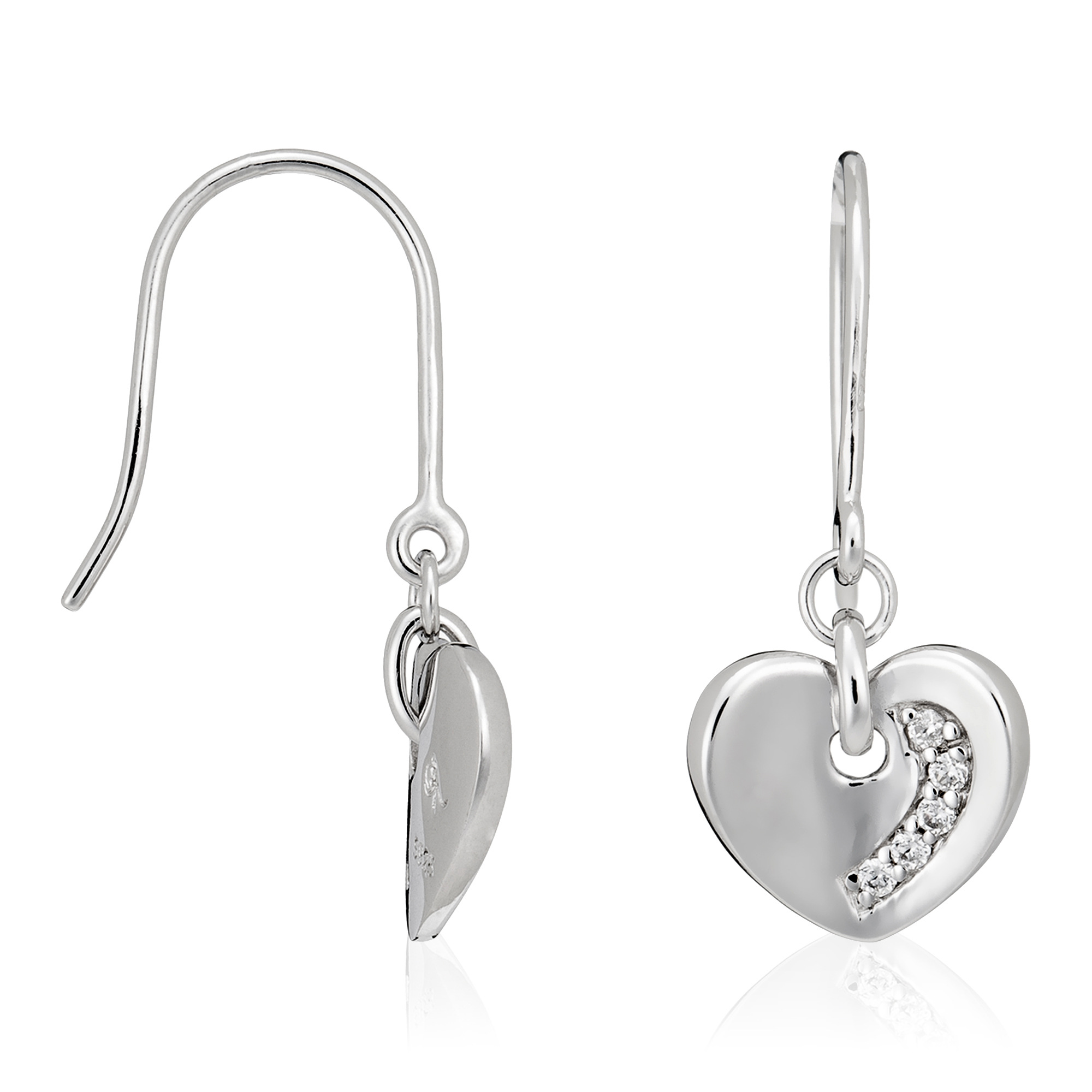Orphelia Dames 925 Sterling Zilveren Oorbellen - Zilver ZO-5123 - Afbeelding 2