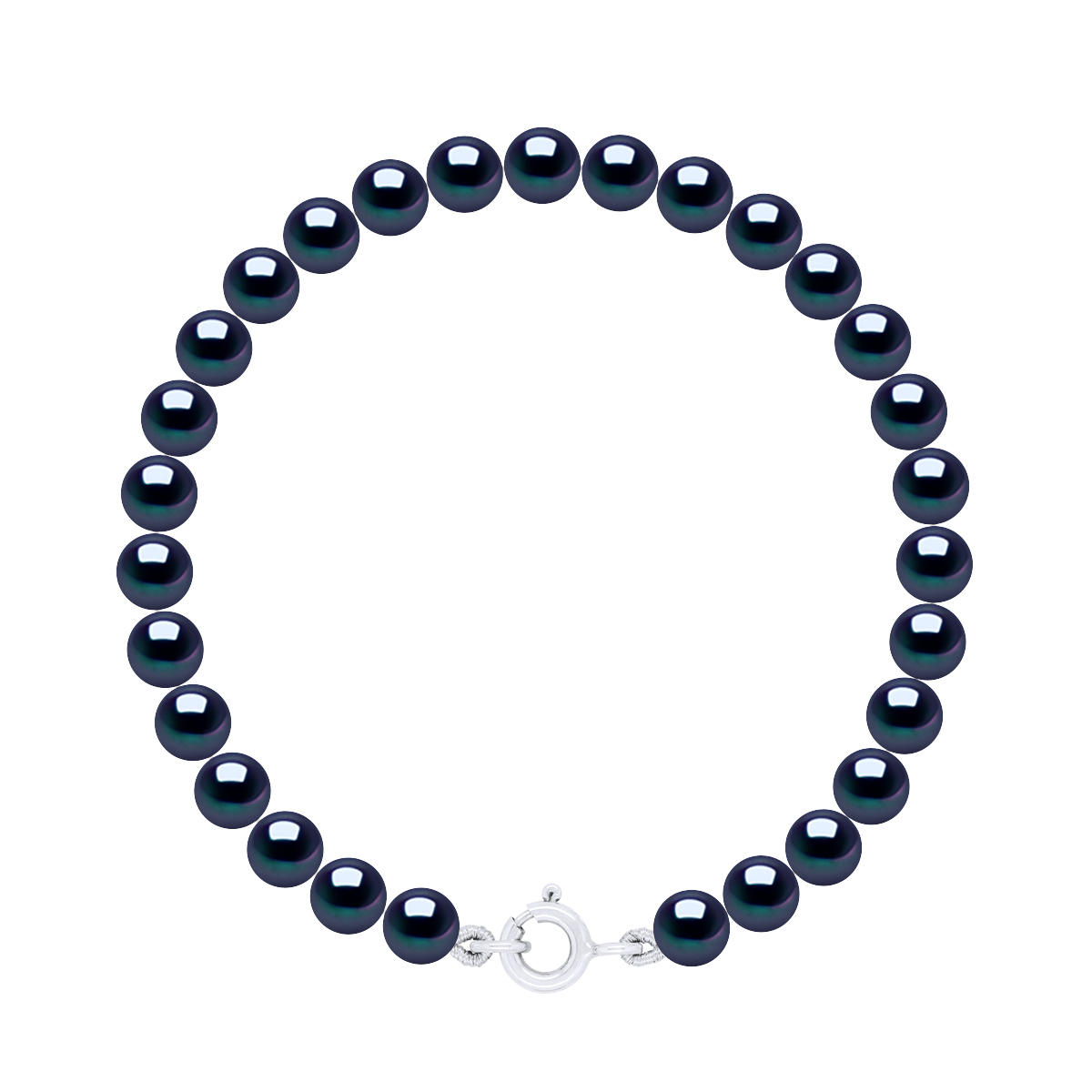 Armband van Echte Cultuur Zoetwaterparels Rond 5-6 mm