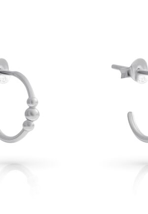 Orphelia 'Chloe' Dames 925 Sterling Zilveren Oorbellen - Zilver ZO-7555