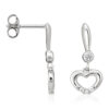 Orphelia Dames 925 Sterling Zilveren Dangle Oorbellen - Zilver ZO-5112 - Afbeelding 2