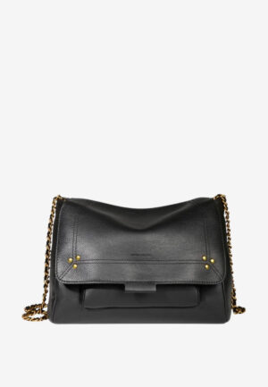 Jerome Dreyfuss crossbody Lulu M 44LULUMVE calfskin noir brass