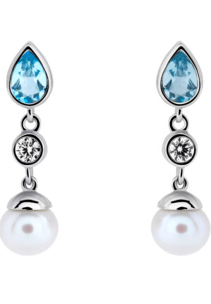 Orphelia 'Lylou' Dames 925 Sterling Zilveren Oorringen - Zilver ZO-7498
