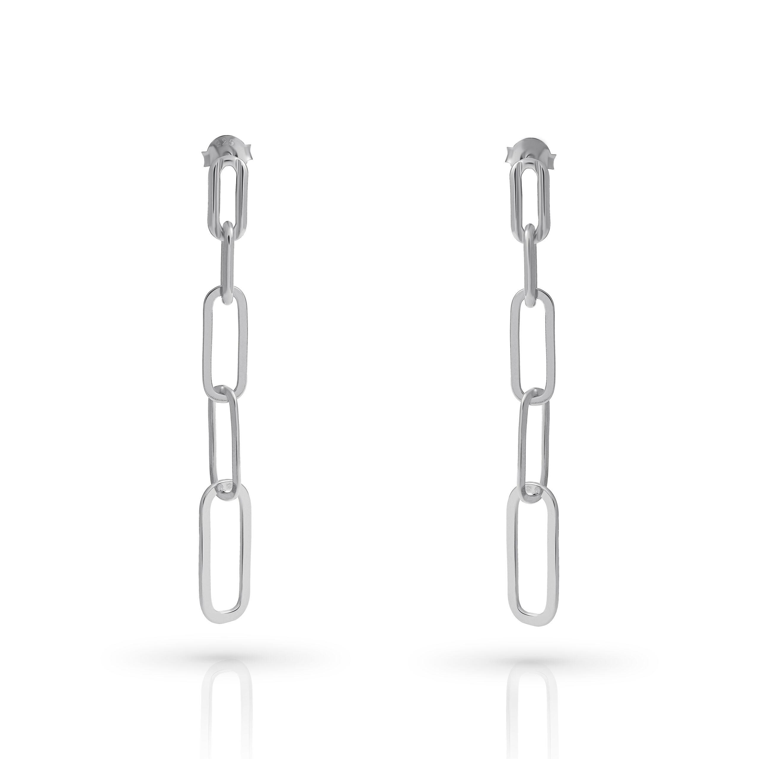 Orphelia 'Eve' Dames 925 Sterling Zilveren Oorbellen - Zilver ZO-7550
