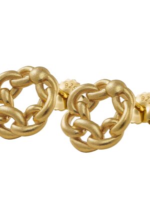 Orphelia 'Estelle' Dames 925 Sterling Zilveren Stud Oorbellen - Goud ZO-7516/G