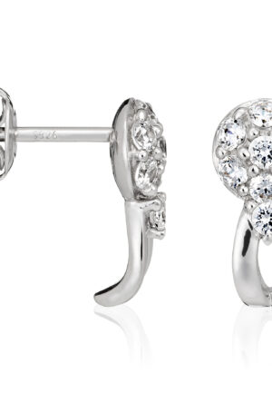 Orphelia Dames 925 Sterling Zilveren Stud Oorbellen - Zilver ZO-5105