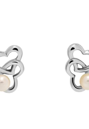 Orphelia 'Lili' Dames 925 Sterling Zilveren Stud Oorbellen - Zilver ZO-7513