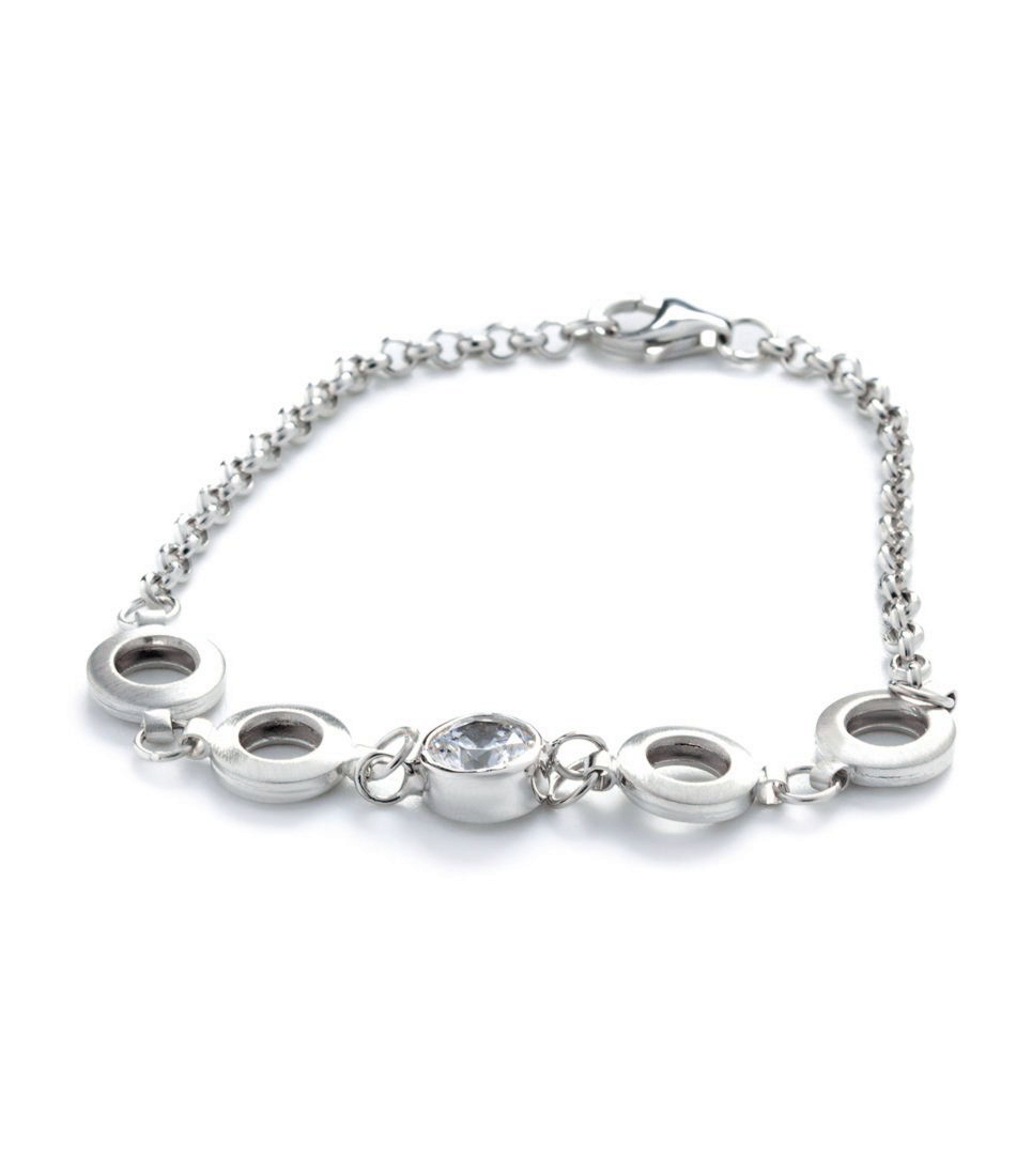 Orphelia Dames 925 Sterling Zilveren Armband - Zilver ZA-1008 - Afbeelding 2