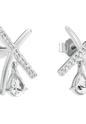 Alternative view of Orphelia 'Charlotte' Dames 925 Sterling Zilveren Oorbellen - Zilver ZO-7580/W