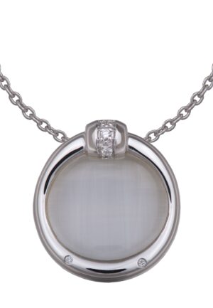 Orphelia Dames 925 Sterling Zilveren Ketting met Hanger - Zilver ZH-4561