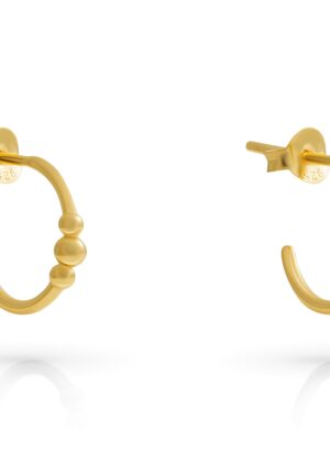 Orphelia 'Chloe' Dames 925 Sterling Zilveren Oorbellen - Goud ZO-7555/G
