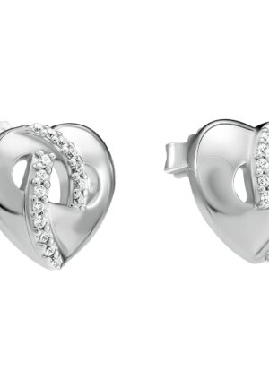 Orphelia 'Amore' Dames 925 Sterling Zilveren Oorbellen - Zilver ZO-7577