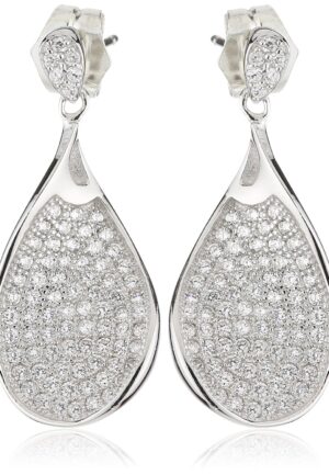 Alternative view of Orphelia Dames 925 Sterling Zilveren Oorbellen - Zilver ZO-5937