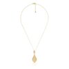 Orphelia Dames 925 Sterling Zilveren Ketting met Hanger - Goud ZH-4517-GOUD - Afbeelding 2