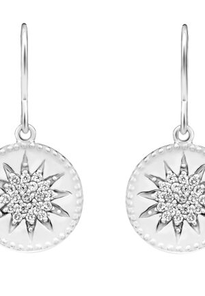 Orphelia 'Shine' Dames 925 Sterling Zilveren Oorbellen - Zilver ZO-7576