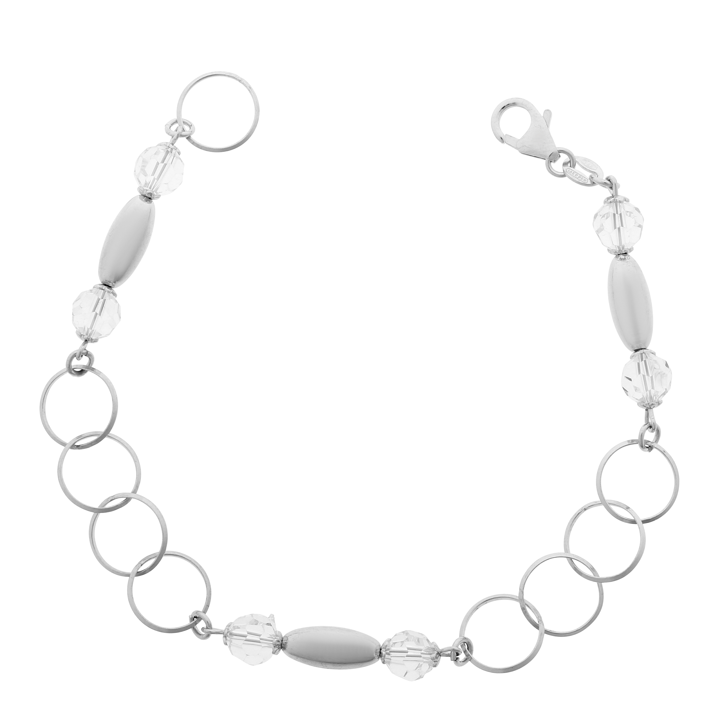 Orphelia Dames 925 Sterling Zilveren Armband - Zilver ZA-1808