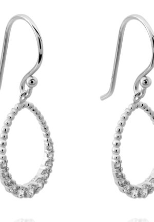Alternative view of Orphelia 'Aria' Dames 925 Sterling Zilver Oorbellen - Zilver ZO-7494