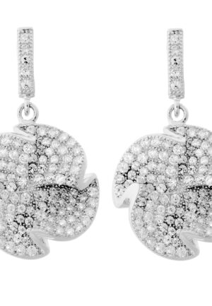 Orphelia Dames 925 Sterling Zilveren Hangende Oorbellen - Zilver ZO-5171