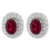 Orphelia 'Udine' Dames 925 Sterling Zilveren Oorbellen - Zilver ZO-7236/RU