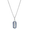 Orphelia 'Malaga' Dames 925 Sterling Zilveren Hanger met Ketting - Zilver ZH-7573