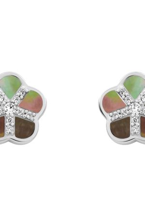 Orphelia 'Daisy' Dames 925 Sterling Zilveren Stud Oorbellen - Zilver ZO-7585
