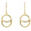 Orphelia 'Amaliada' Dames 925 Sterling Zilveren Hangoorbellen - Goud ZO-7572 - Afbeelding 2