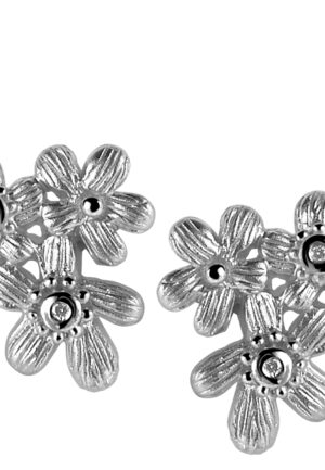 Orphelia Dames 925 Sterling Zilveren Oorbellen - Zilver ZO-6026