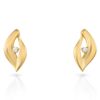 Orphelia 'Milan' Dames 925 Sterlin Zilveren Stud Oorbellen - Goud ZO-7519/G