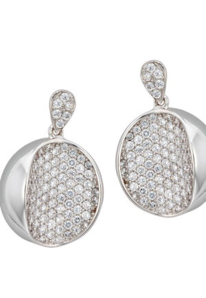 Orphelia Dames 925 Sterling Zilveren Dangle Oorbellen - Zilver ZO-5936