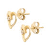 Orphelia 'Mera' Dames 925 Sterling Zilveren Stud Oorbellen - Goud zo-7370 G