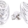 Orphelia Dames 925 Sterling Zilveren Stud Oorbellen - Zilver EAR-2088