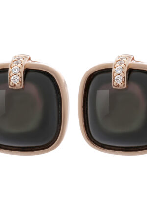 Orphelia 'Larina' Dames 925 Sterling Zilveren Stud Oorbellen - Roze ZO-7227