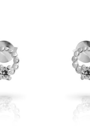 Orphelia 'Premium' Dames 925 Sterling Zilveren Stud Oorbellen - Zilver ZO-7562