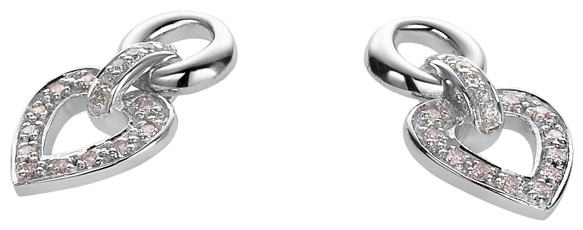 Orphelia Dames 925 Sterling Zilveren Oorbellen - Zilver ZO-5212 - Afbeelding 2