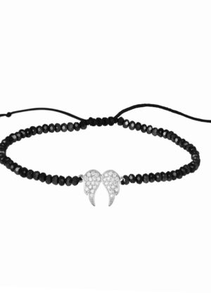 Luxenter armband, puur 925 sterling zilver en gerhodineerd met glanzende zirkonia's