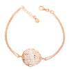 Orphelia 'Pina' Dames 925 Sterling Zilveren Armband - Roze ZA-7191/RG