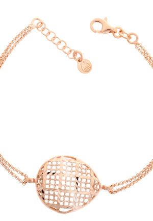Orphelia 'Pina' Dames 925 Sterling Zilveren Armband - Roze ZA-7191/RG