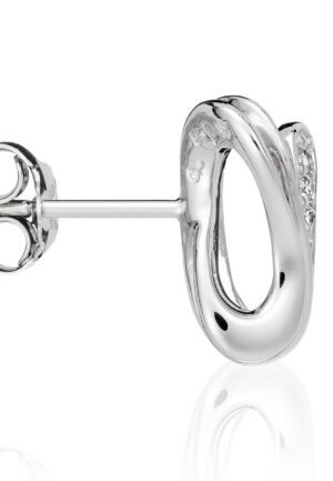 Orphelia Dames 925 Zilveren Stud Oorbellen - Zilver ZO-5016