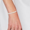 Armband Gekweekte Parels Zoetwater 6-7mm White Luxury White Gold Clasp - Afbeelding 2