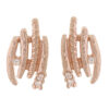 Orphelia Dames 925 Sterling Zilveren Stud Oorbellen - Roze ZO-6022/1