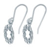 Orphelia 'Jasmine' Dames 925 Sterling Zilveren Dangle Oorbellen - Zilver ZO-7076