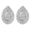 Orphelia Dames 925 Sterling Zilveren Oorbellen - Zilver ZO-5796