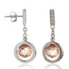 Orphelia Dames 925 Sterling Zilveren Dangle Oorbellen - Zilver ZO-5904