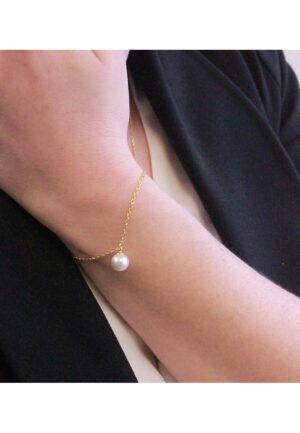 Alternative view of Crystal Pearl Armband - Imitatie Parel