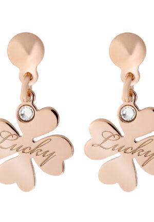 Orphelia 'Cardinale' Dames 925 Sterling Zilveren Oorbellen - Roze ZO-7186/RG