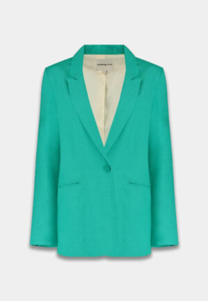 Harper & Yve - Aqua | Dames | Blazer | Aqua | M | regular | Kamst mode