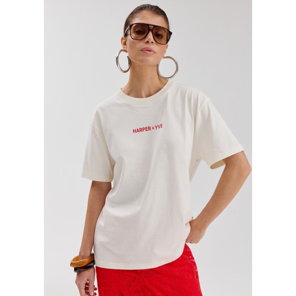 Harper & Yve - Beige | Dames | Top | Beige | M | regular | Kamst mode