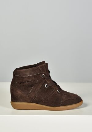 Isabel Marant sneakers Bobby-Gz BK0011FA-A1E20S chocolate